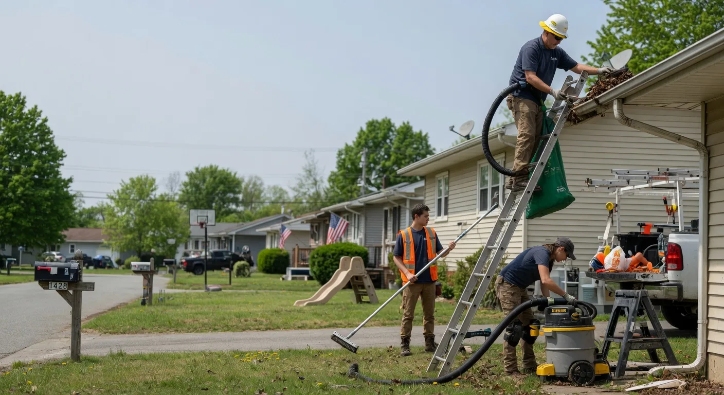 Gutter Installation in Shelburn, IN near me